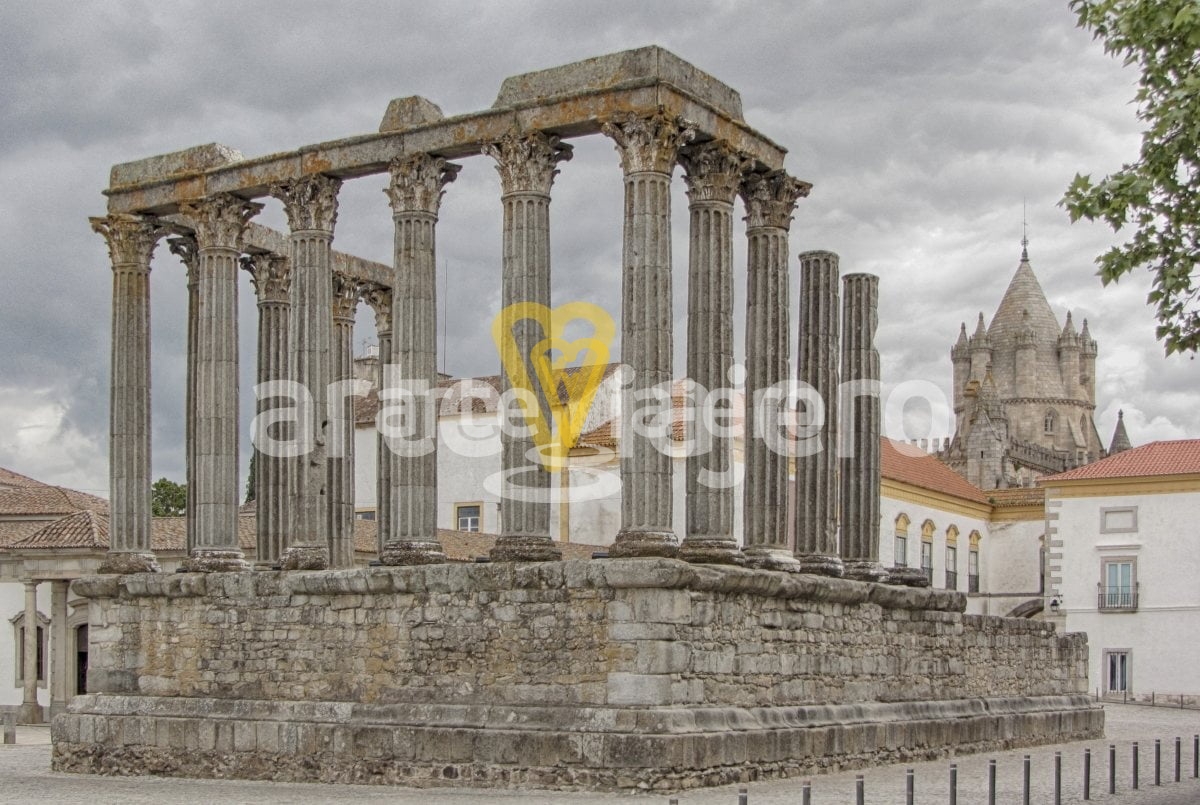 Templo Romano De Vora Arteviajero