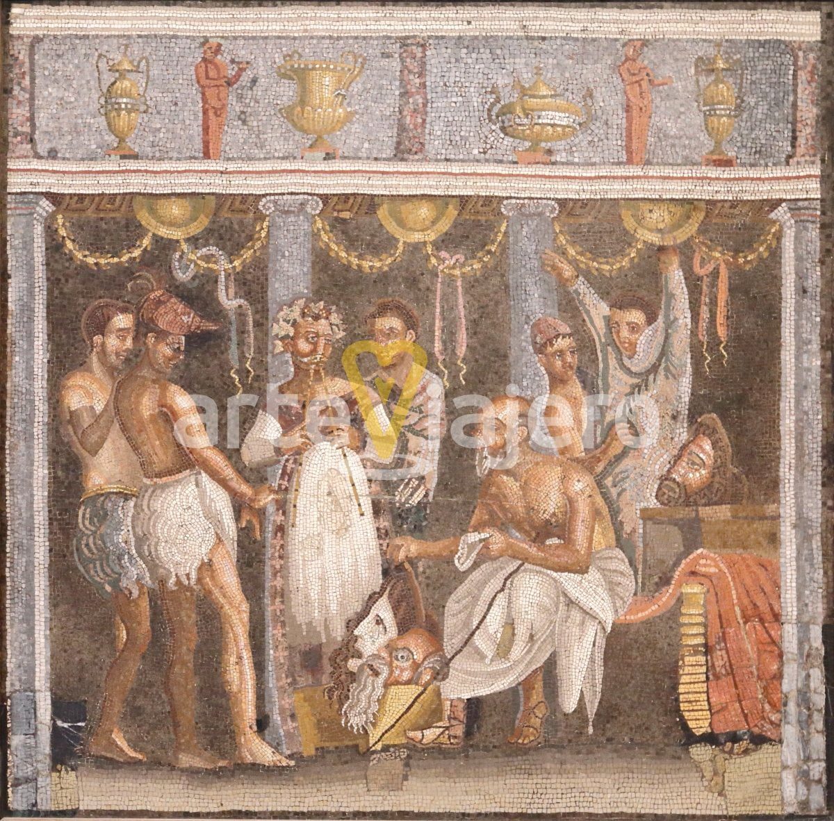 mosaico de los actores