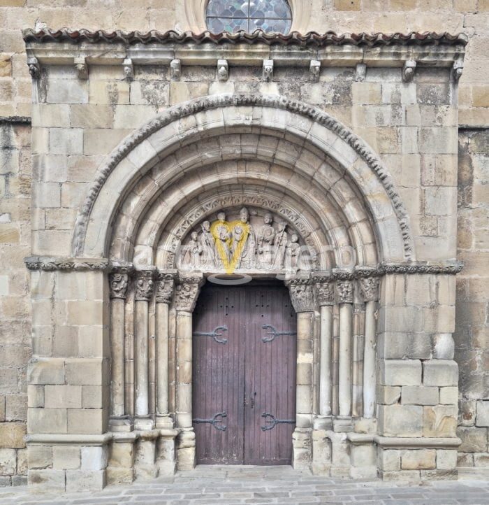 Portada San Juan de Rabanera Soria portada san juan de rabanera