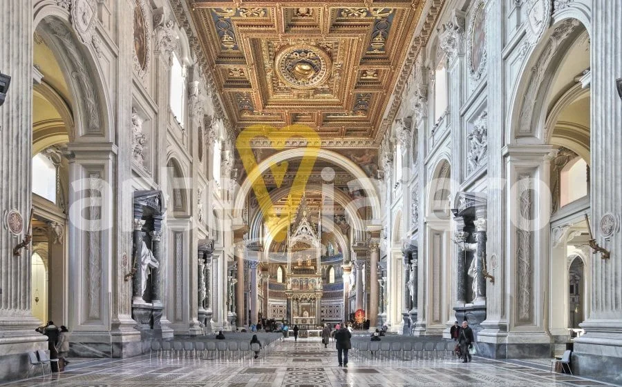 San Juan de Letrán Nave Central Catedral de Roma san giovanni in laterano