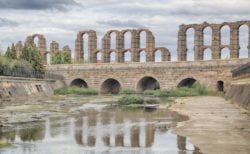 puente romano, río albarregas