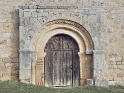 portada de la ermita del santo cristo de san sebastián