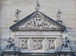 portada de la capilla del salvador ubeda