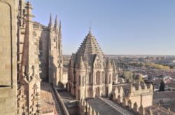 torre del gallo. cimborrio de la catedral