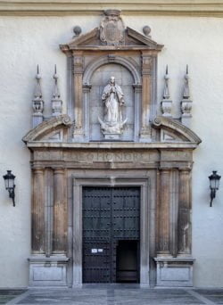 portada del convento de san jerónimo