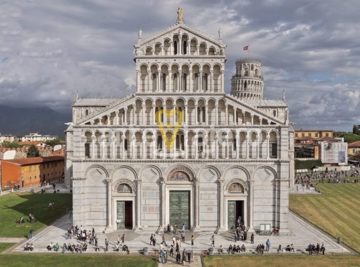 Duomo Pisa Fachada Occidental duomo pisa