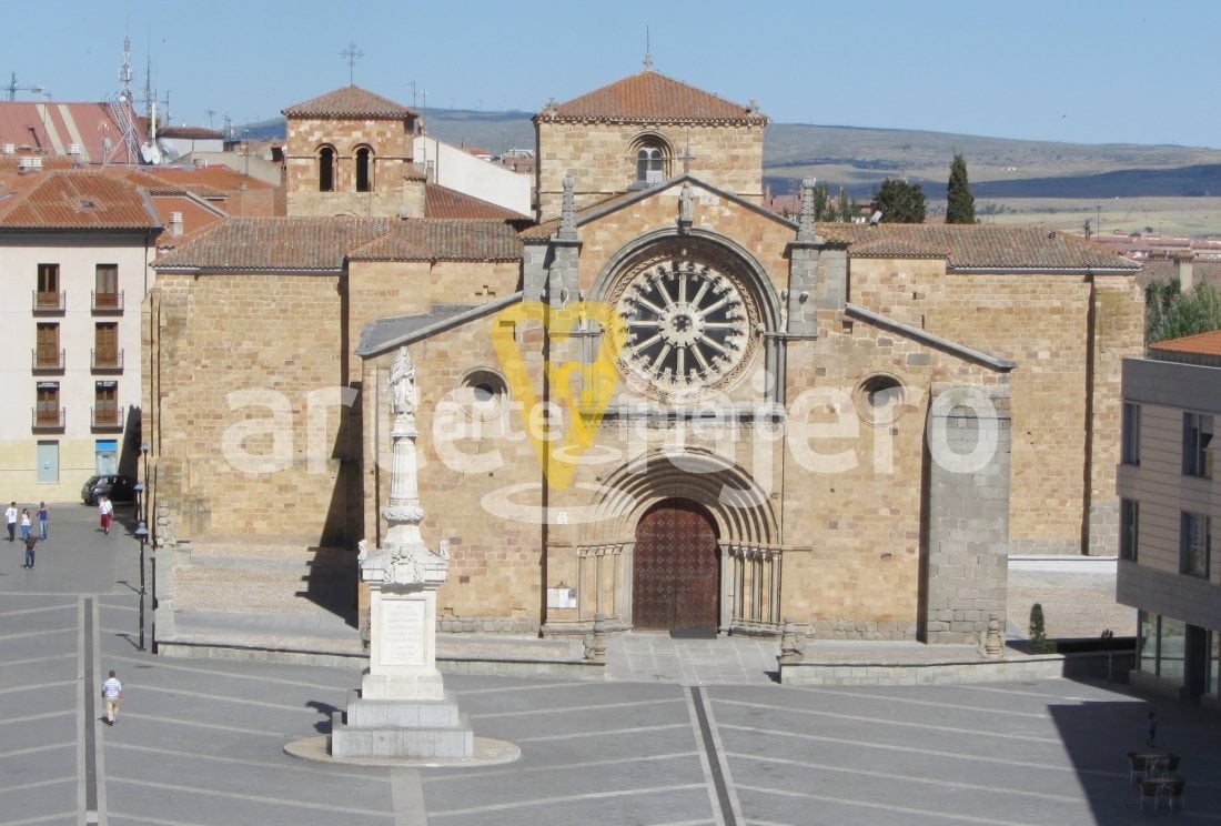 iglesia románica de san pedro, ávila