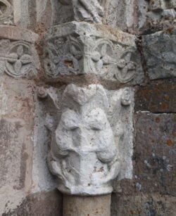 capitel románico salcedillo