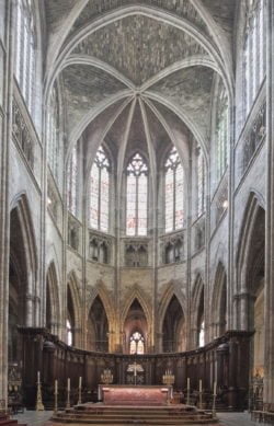 interior de la catedral