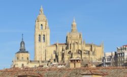 ábside de la catedral de segovia