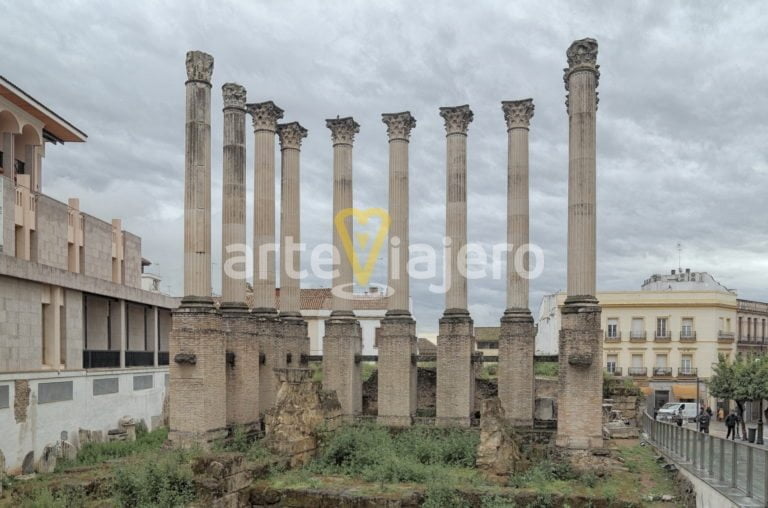 Templo Romano De Córdoba Arteviajero 9452