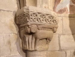 capitel del románico de cantabria