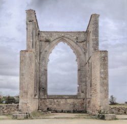 abadía en ruinas