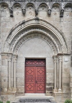 portadas del románico de galicia