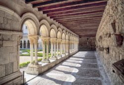 claustro, monasterio de las huelgas