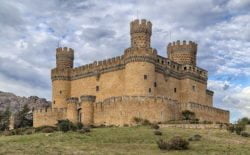 castillo de manzanares el real, castillo de los mendoza