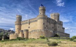 castillo de manzanares el real, castillo de los mendoza