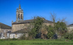 románico, iglesia de santa maría de corvelle