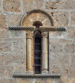 ventanas románicas