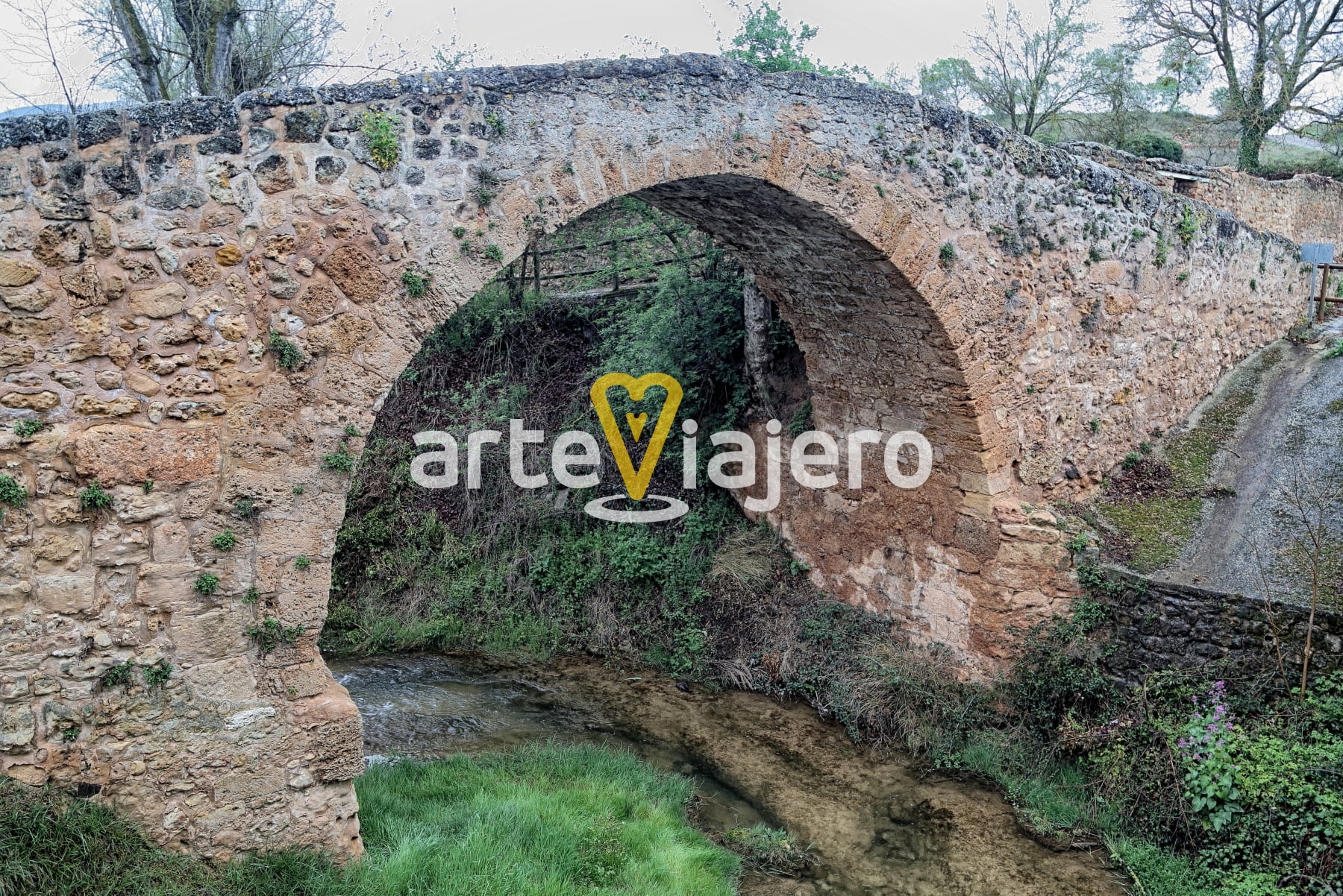 puente medieval de lences de bureba