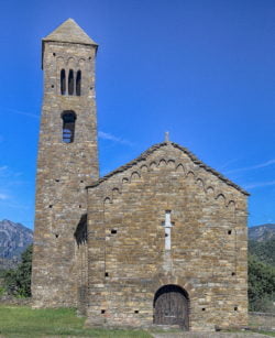 iglesia románica coll de nargó