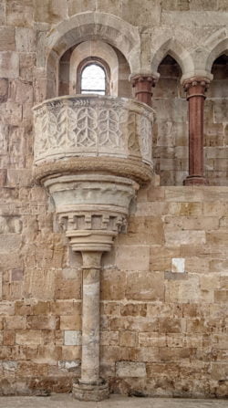 púlpito románico