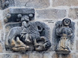 relieve románico betrén