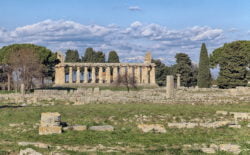 templo de atenea. paestum