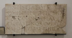 inscripción romana