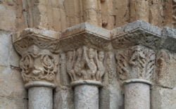 capiteles románico de burgos