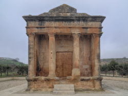 mausoleo romano de fabara