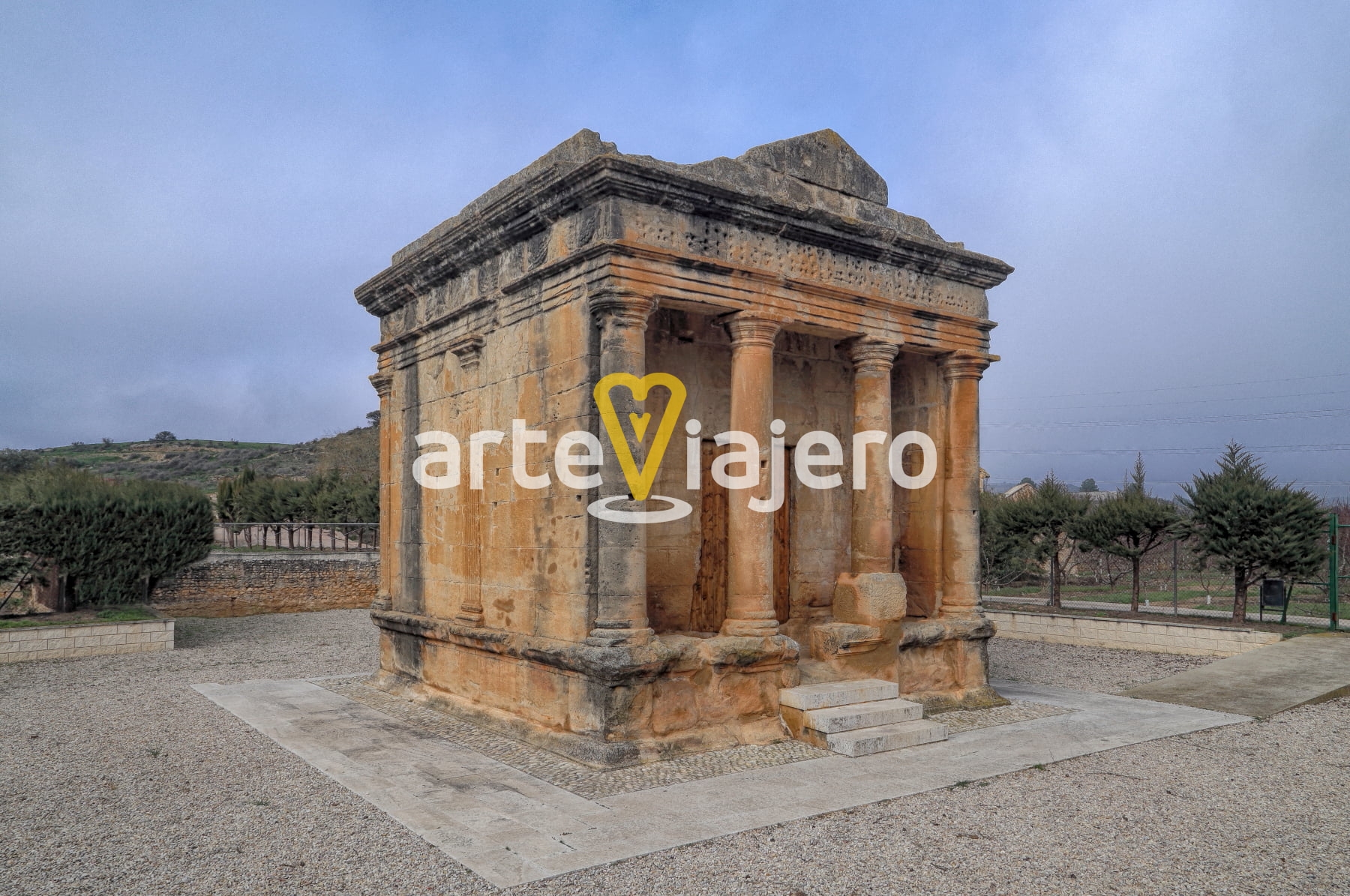 mausoleo romano de fabara