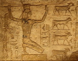 bajorrelieve egipcio