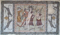 mosaico de baco complutum