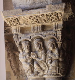 capitel de la catedral de tudela