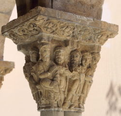 claustro románico de la catedral de tudela