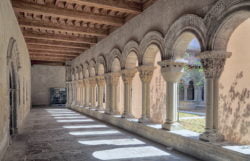 claustro románico de la catedral de tudela