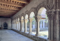 claustro de la catedral de tudela