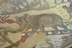 mosaico elefante