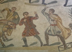 mosaico villa romana del casale