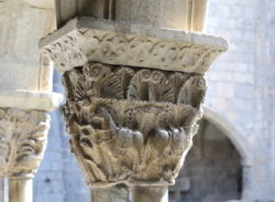 capitel de la catedral comminges