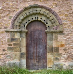 portada iglesia aramil