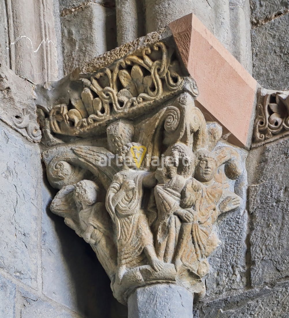 capitel de la catedral de jaca