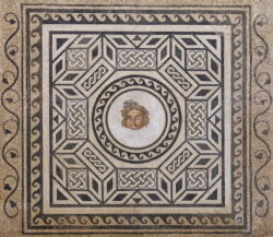 mosaico romano de medusa