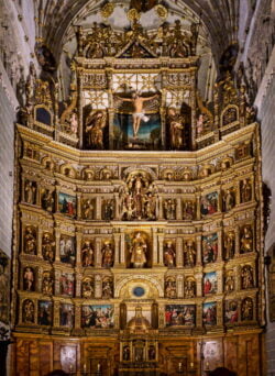 retablo mayor de la catedral de palencia