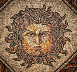 mosaico de medusa palencia