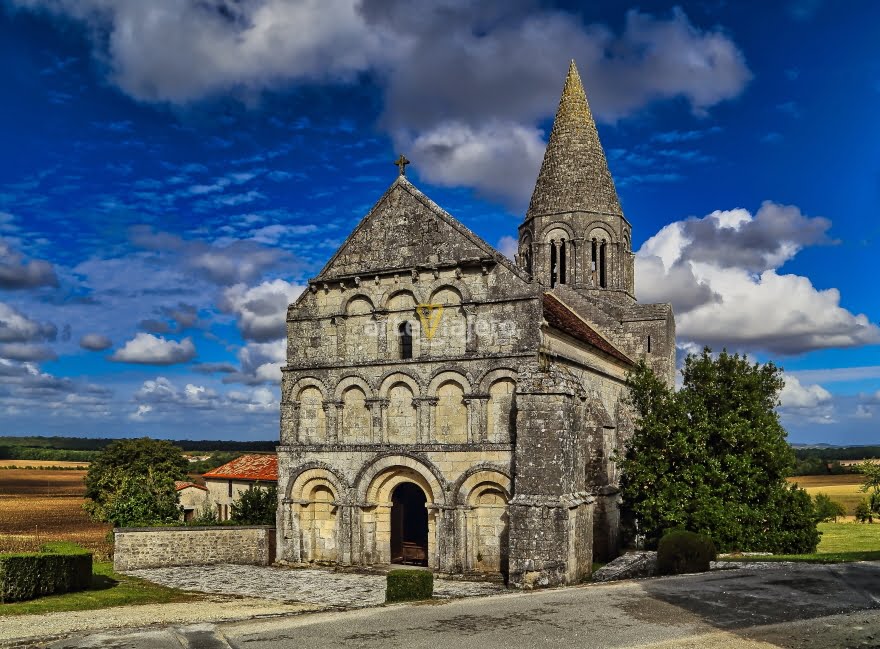 Iglesia de Plassac Rouffiac Románico de Grancia iglesia plassac rouffiac