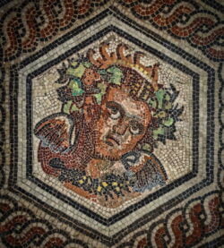 mosaico alegoría