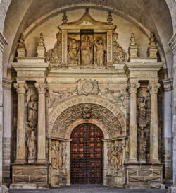 portada de la catedral de tarazona