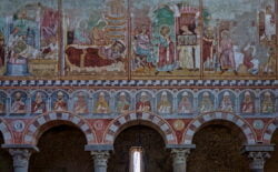 pinturas románicas italia